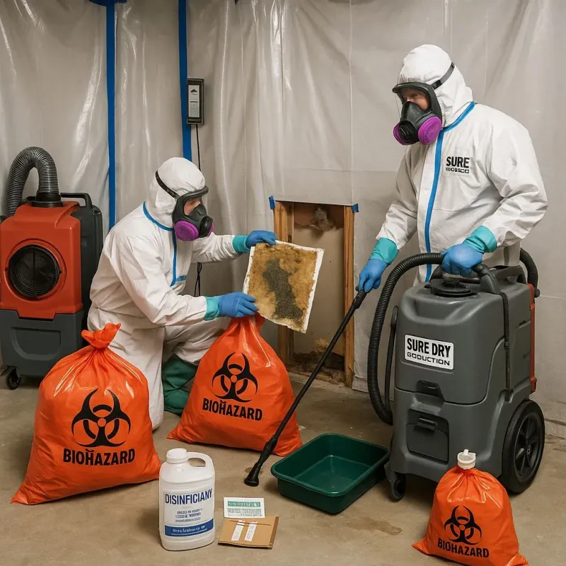 Contaminated Water Handling Protocols process in Jackson County, AR