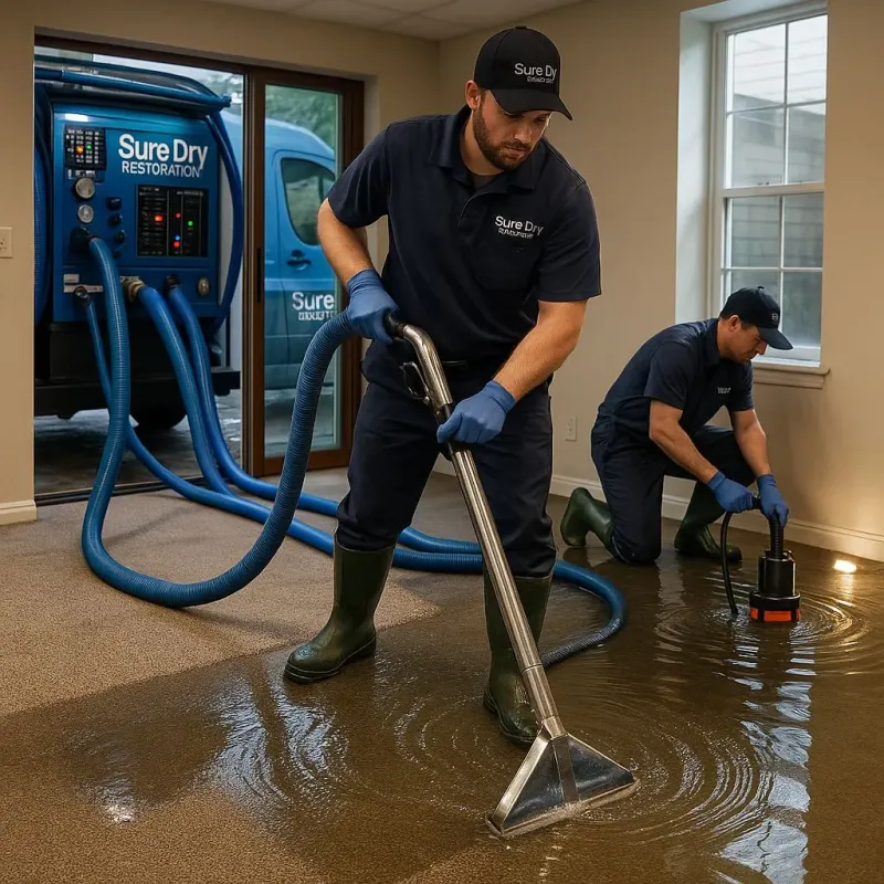 Water Extraction and Removal process in Jackson County, AR